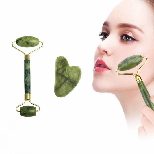 Novacart™ Flawless Jade Roller With Guasha
