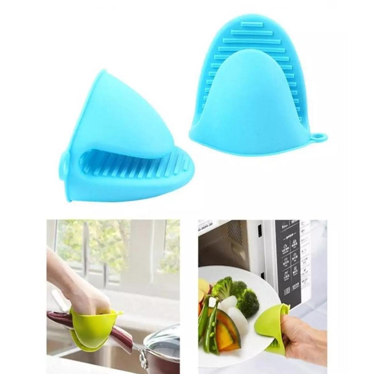 Novacart™ Silicone Heat Resistant Glove Clip [ 2 Piece ]