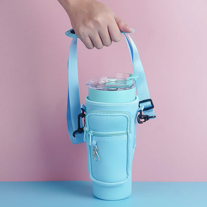 Novacart™ Water Bottle Carrier Bag with Phone Pocket for Stanley