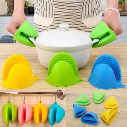 Novacart™ Silicone Heat Resistant Glove Clip [ 2 Piece ]