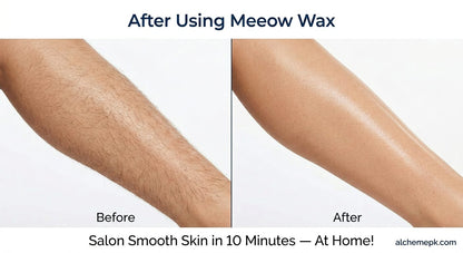 Orange Wax Powder – Hair Free Skin in 10 Mins