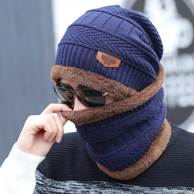 Novacart Wool Cap With Neck Warmer