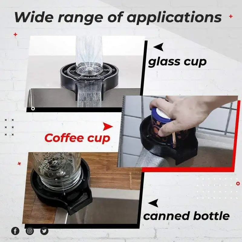 Novacart ™Automatic Glass Rinser