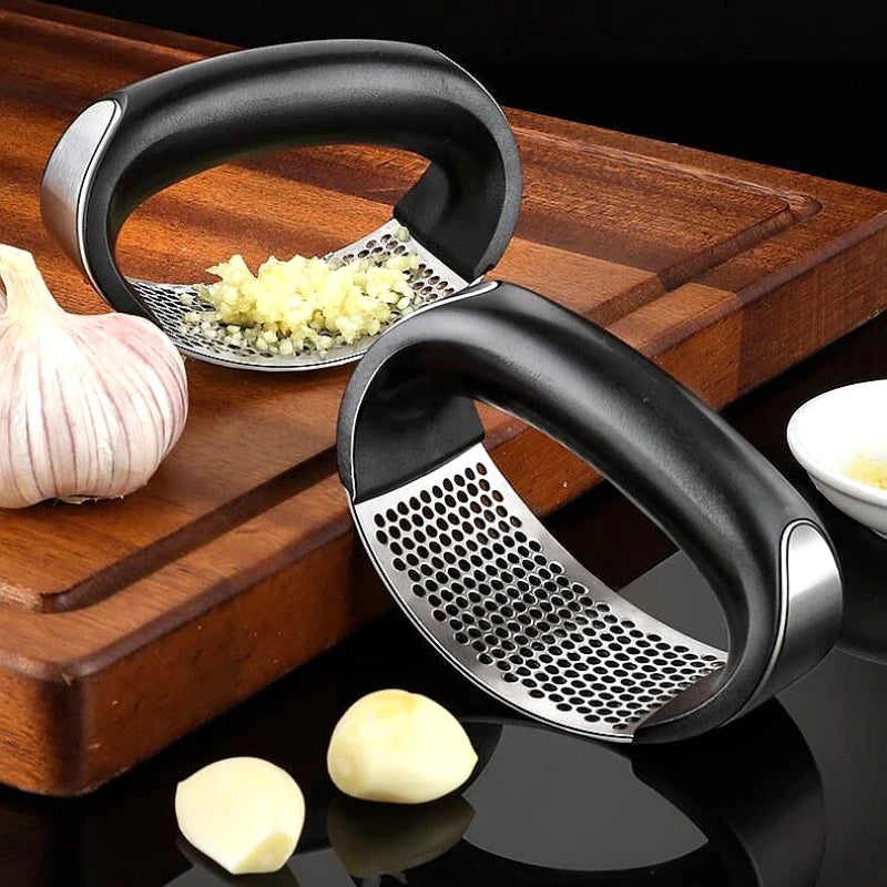 Novacart Stainless Steel Garlic Crusher