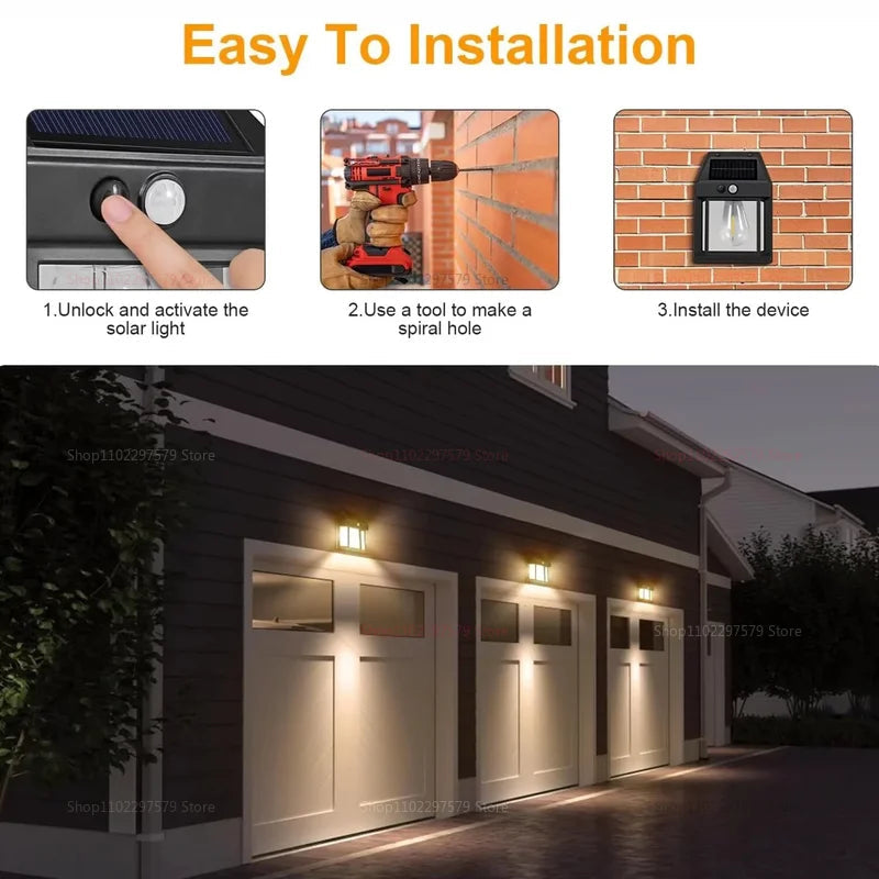Novacart™ Solar Induction Wall Lamp