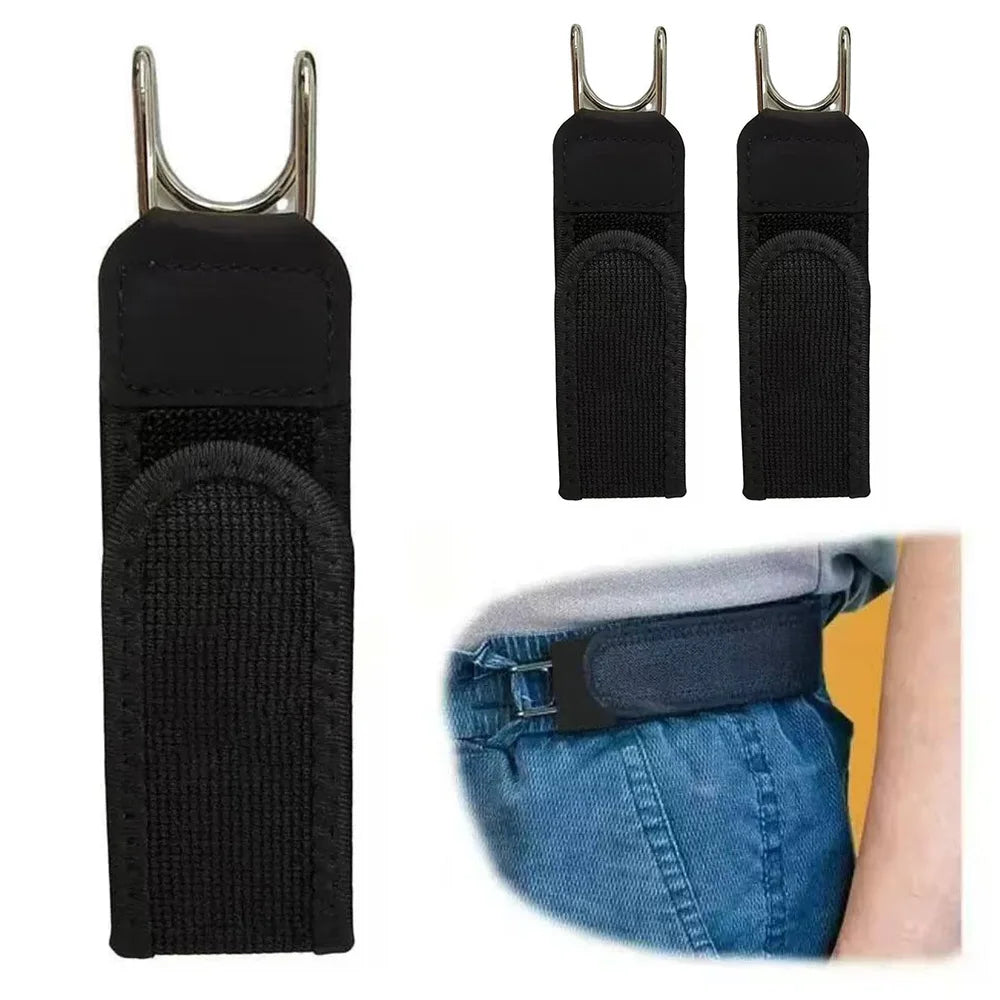 Novacart Elastic Waistband Buckle with Iron Hook Adjustable Tactical Belt Clip