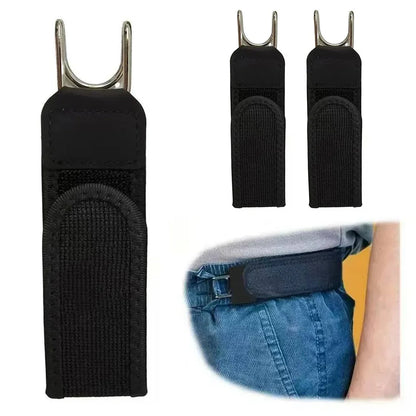 Novacart Elastic Waistband Buckle with Iron Hook Adjustable Tactical Belt Clip