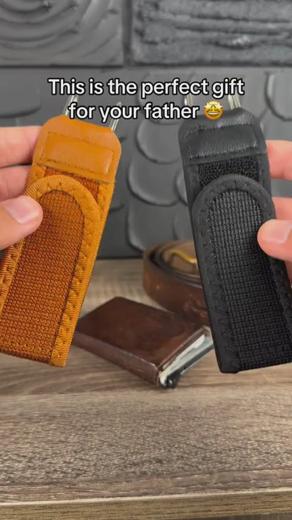 Novacart Elastic Waistband Buckle with Iron Hook Adjustable Tactical Belt Clip